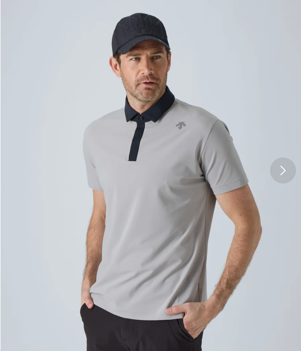Descente Golf Flex Move Short Sleeve Shirt