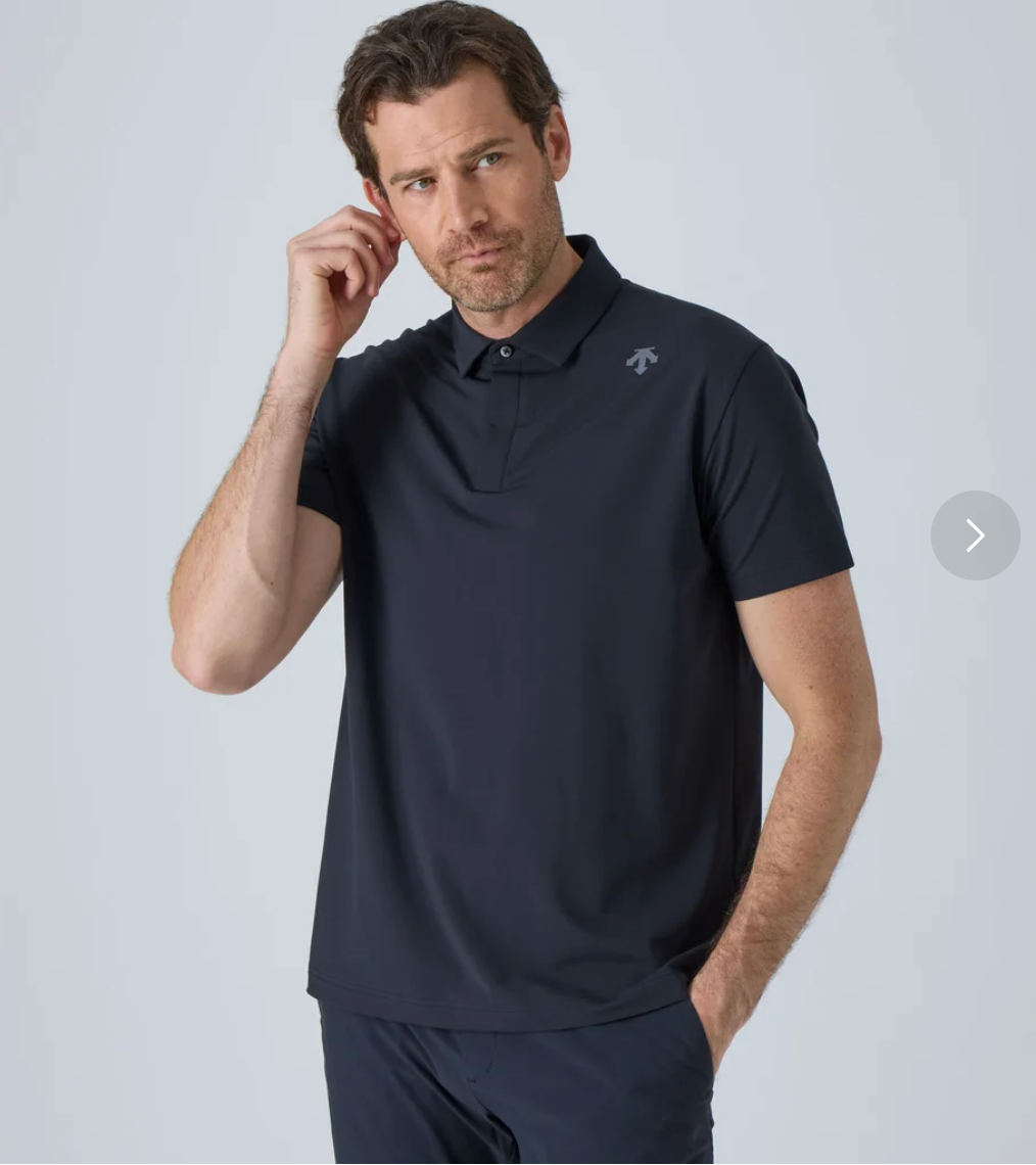 Descente Golf Flex Move Short Sleeve Shirt