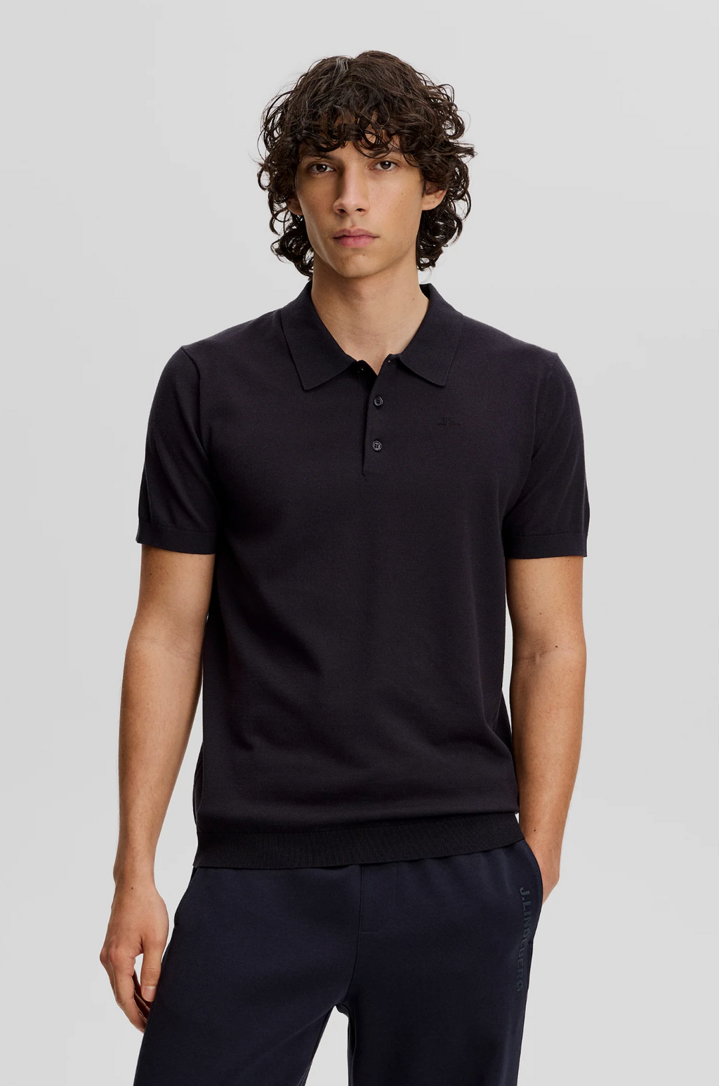J. Lindeberg Ridge Knitted Polo