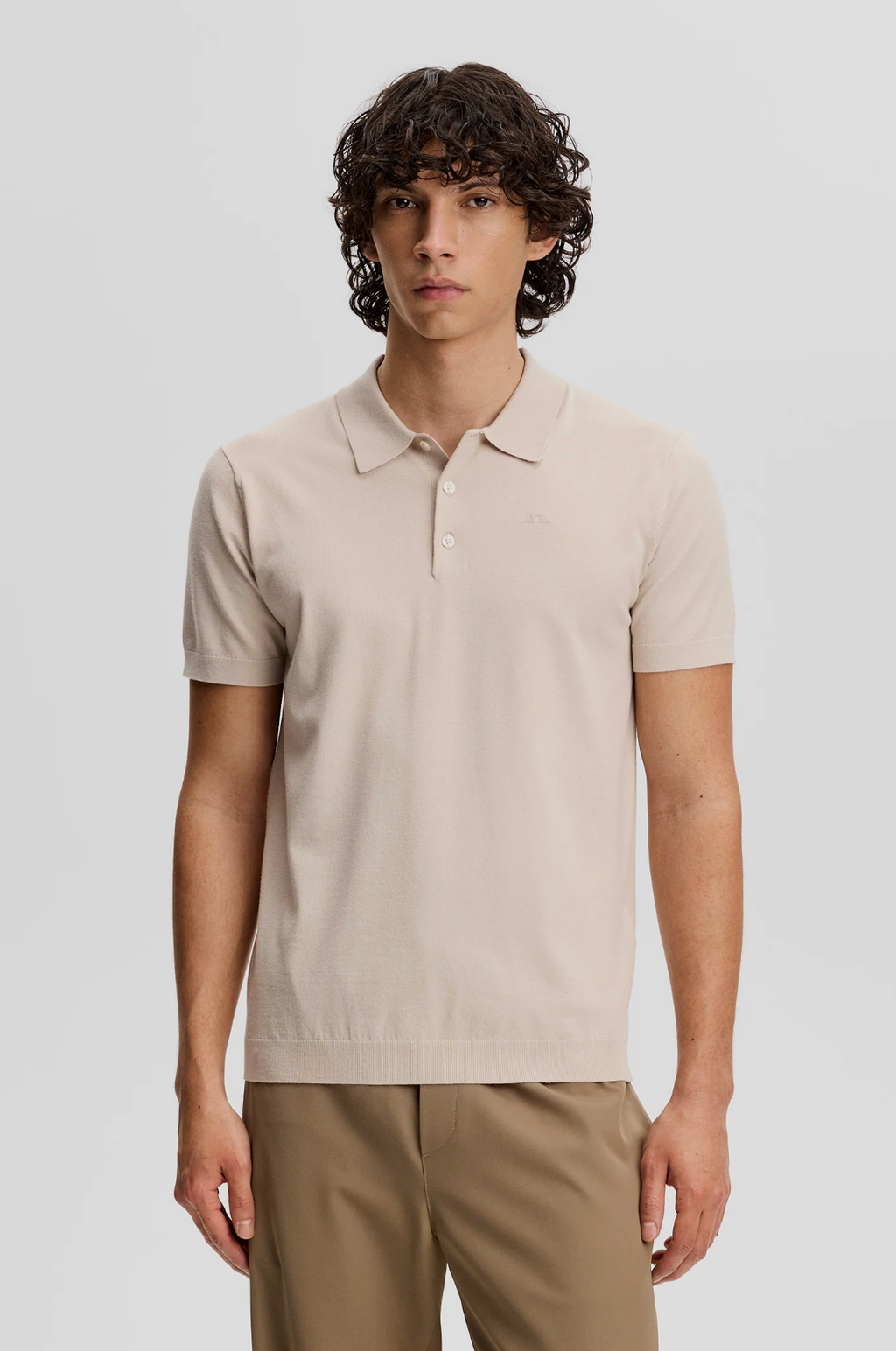 J. Lindeberg Ridge Knitted Polo