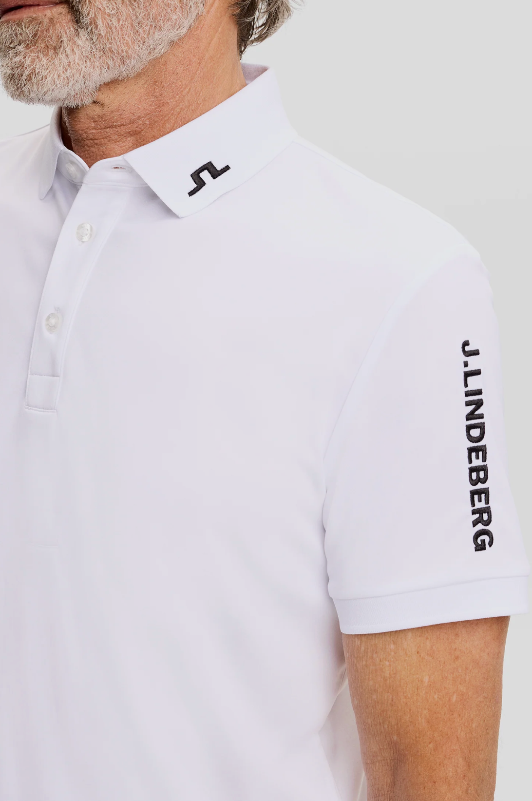 J. Lindeberg Men's Tour Tech Slim Polo