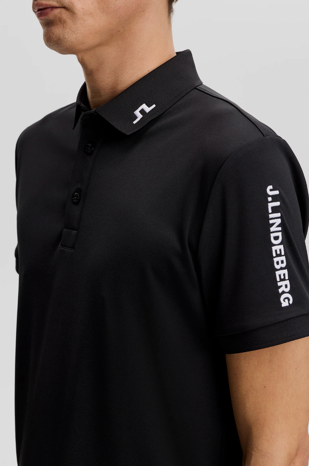J. Lindeberg Men's Tour Tech Slim Polo