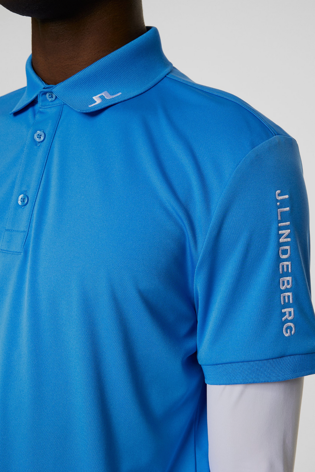 J. Lindeberg Men's Tour Tech Slim Polo