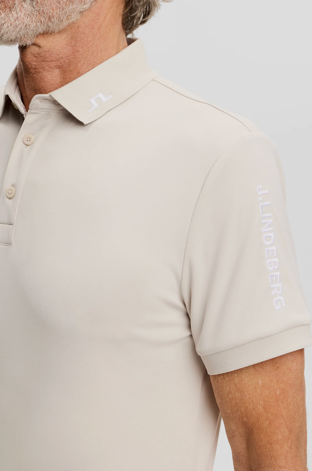 J. Lindeberg Men's Tour Tech Slim Polo
