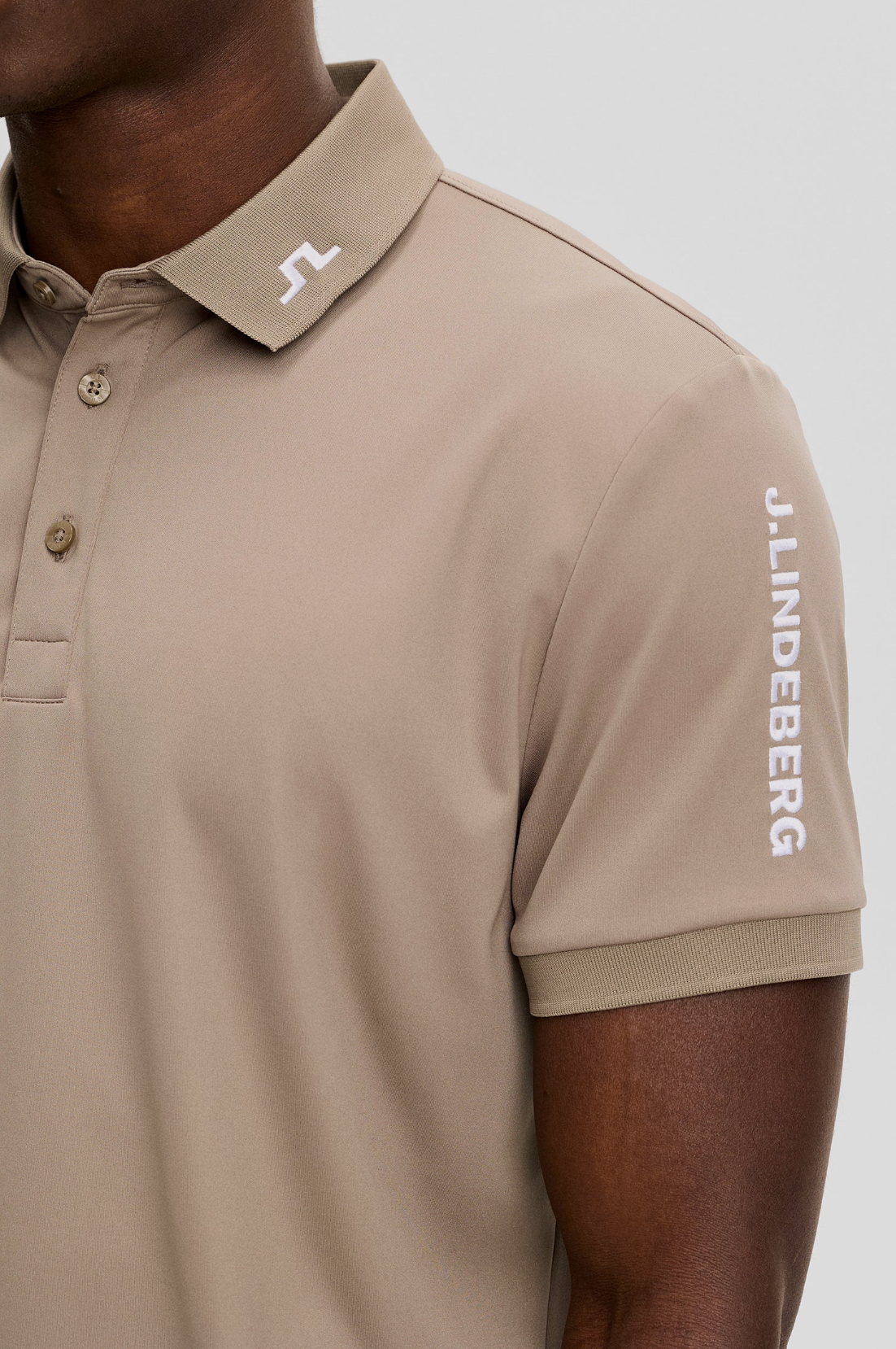 J. Lindeberg Men's Tour Tech Slim Polo