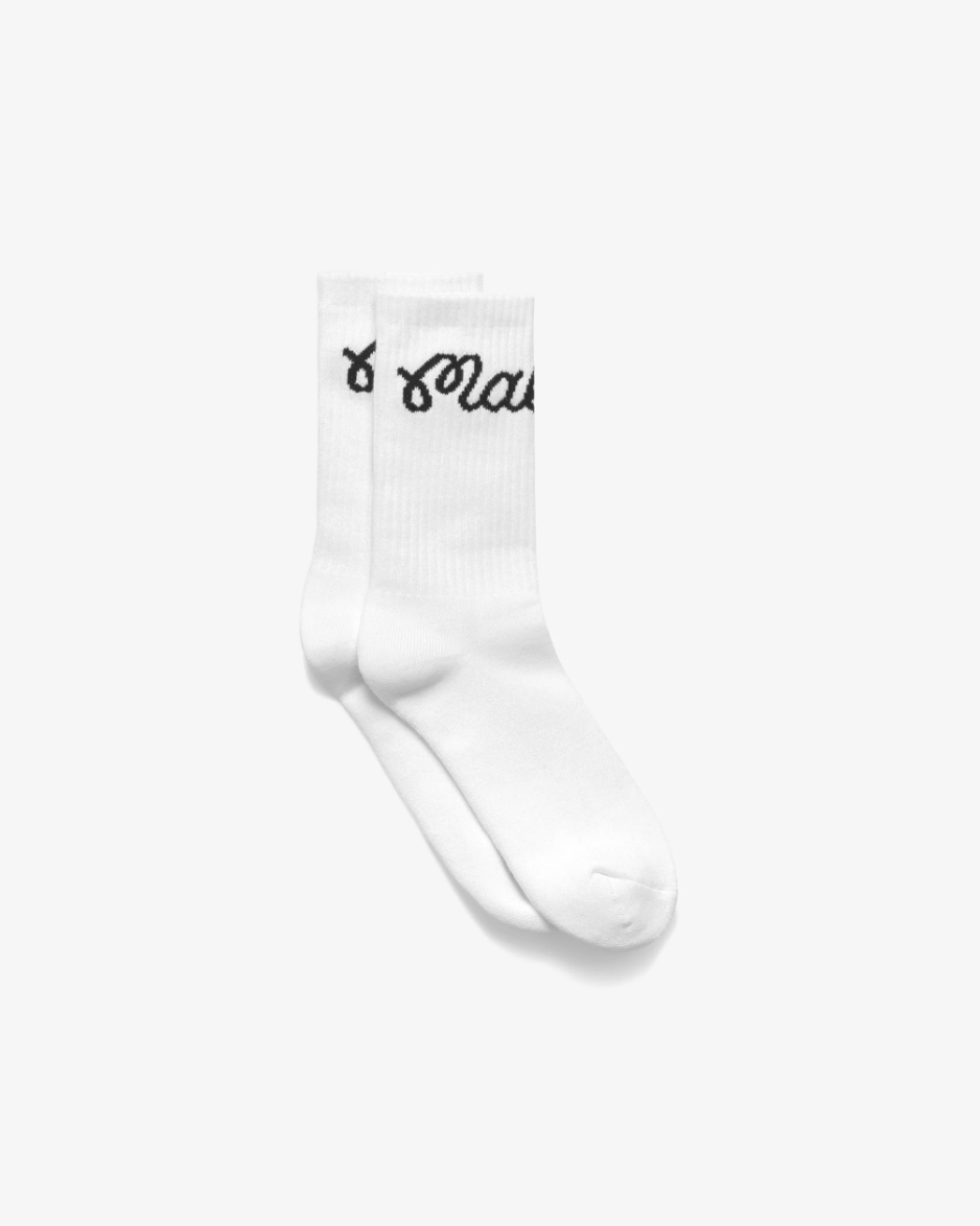Malbon Script Socks