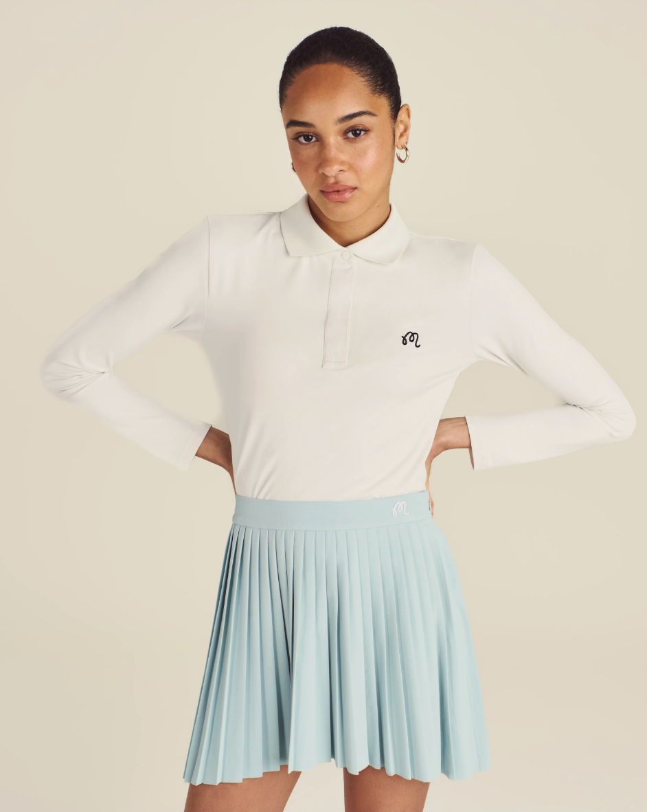 Malbon Venus Long Sleeve Polo