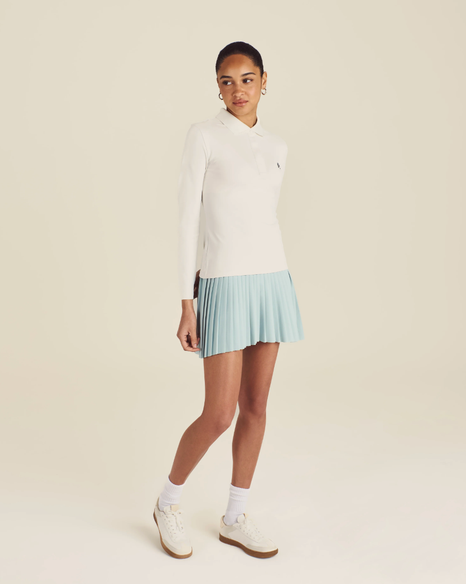 Malbon Venus Long Sleeve Polo