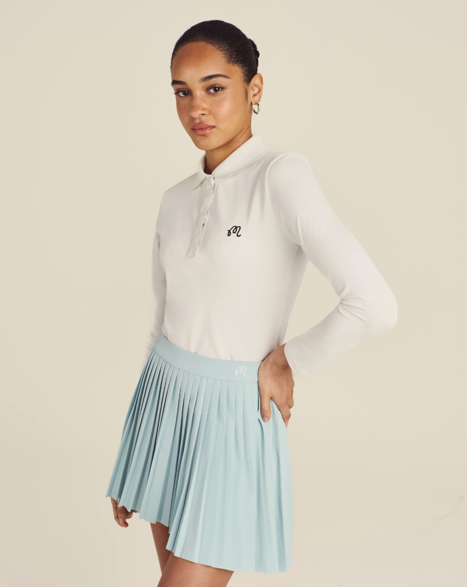 Malbon Venus Long Sleeve Polo
