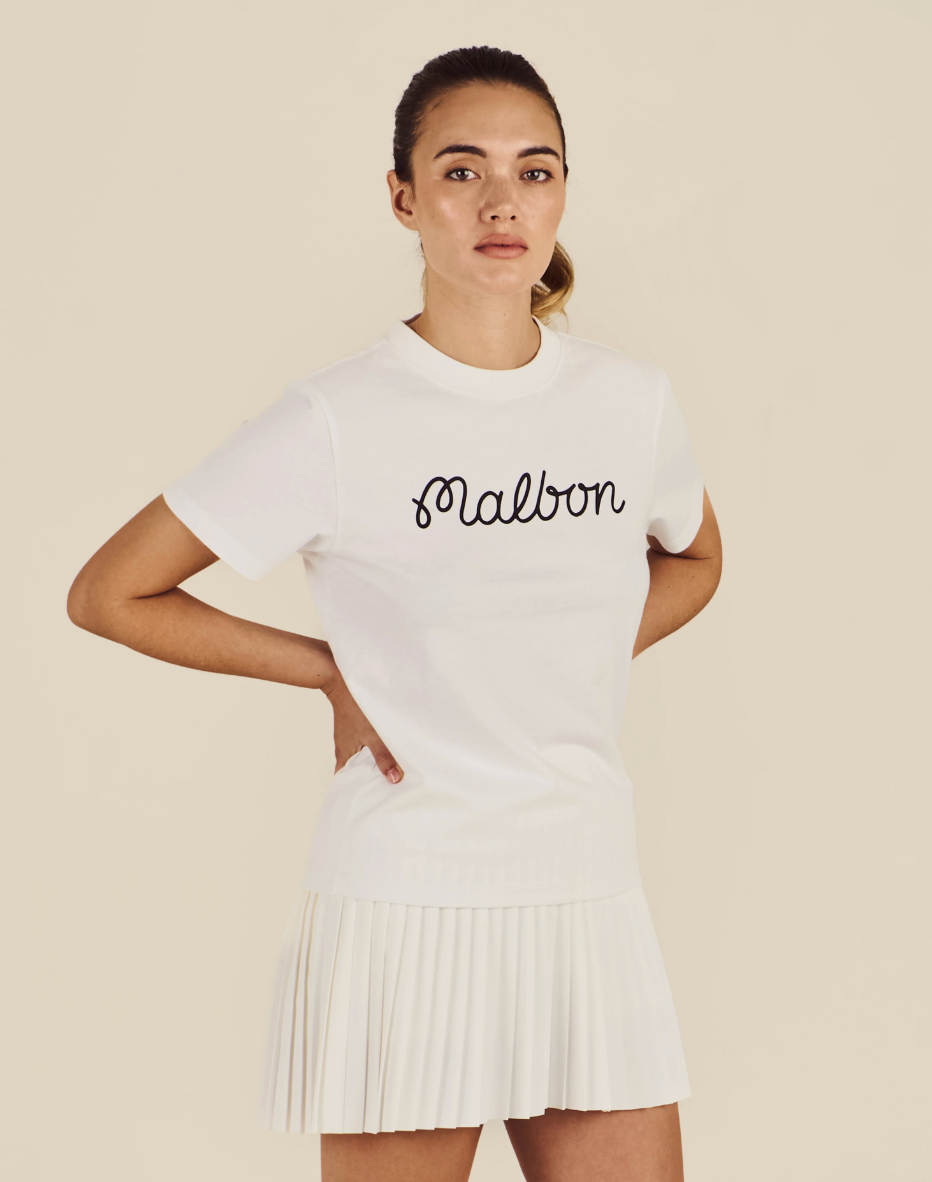 Malbon Women's Cosette Script Tee