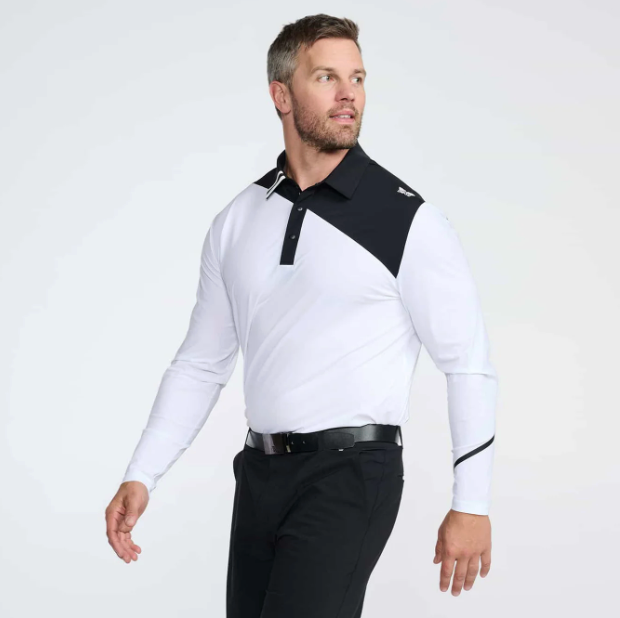 PXG Men's Long Sleeve Evolution Polo