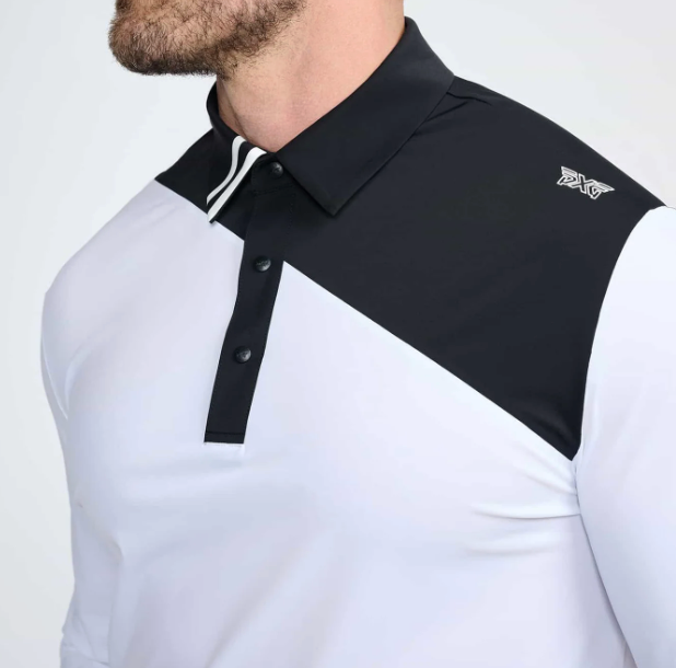 PXG Men's Long Sleeve Evolution Polo