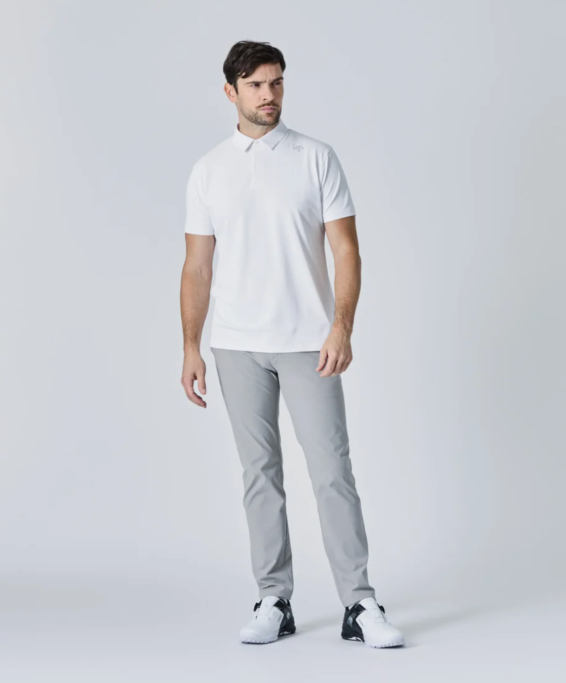 Descente Men's SUNSCREEN Embossed Logo Shirt