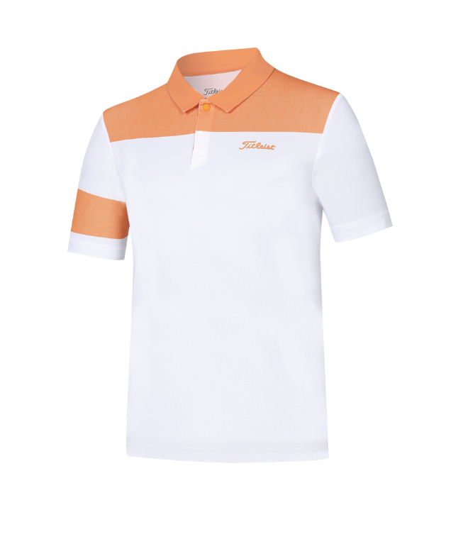 Titleist Men Top Color Block Polo