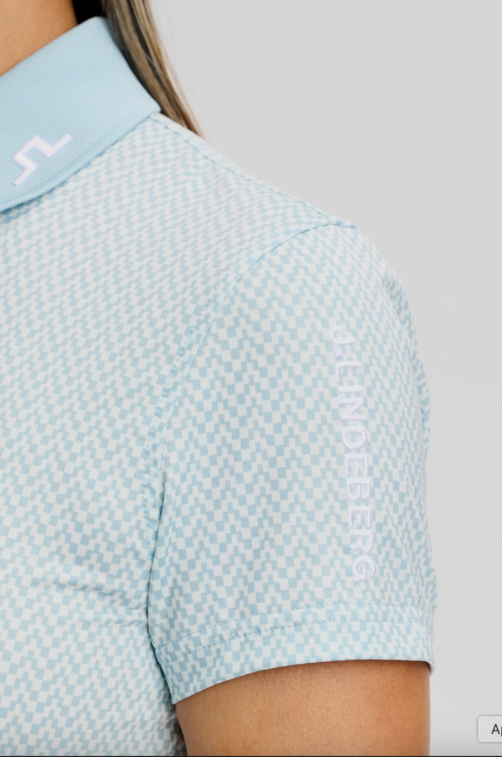 J. Lindeberg Tour Tech Print Polo