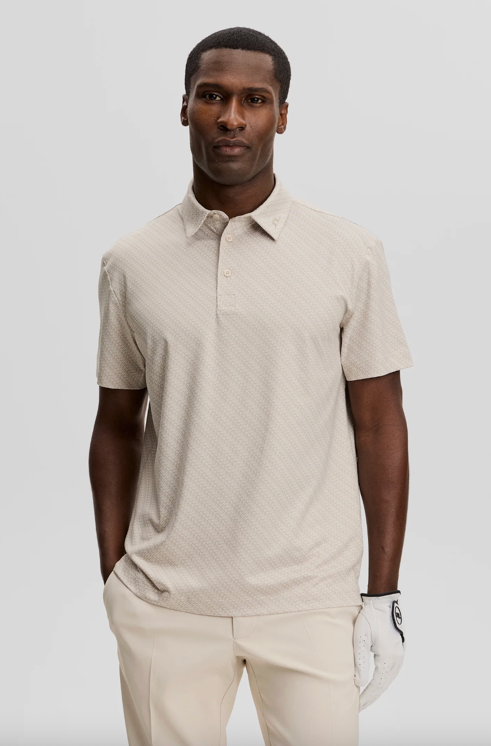 J. Lindeberg Tod Print Polo