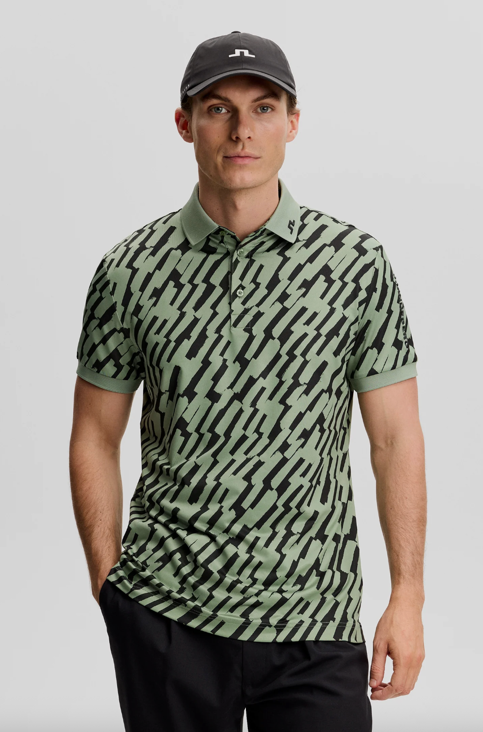 J. Lindeberg Tour Tech Print Polo