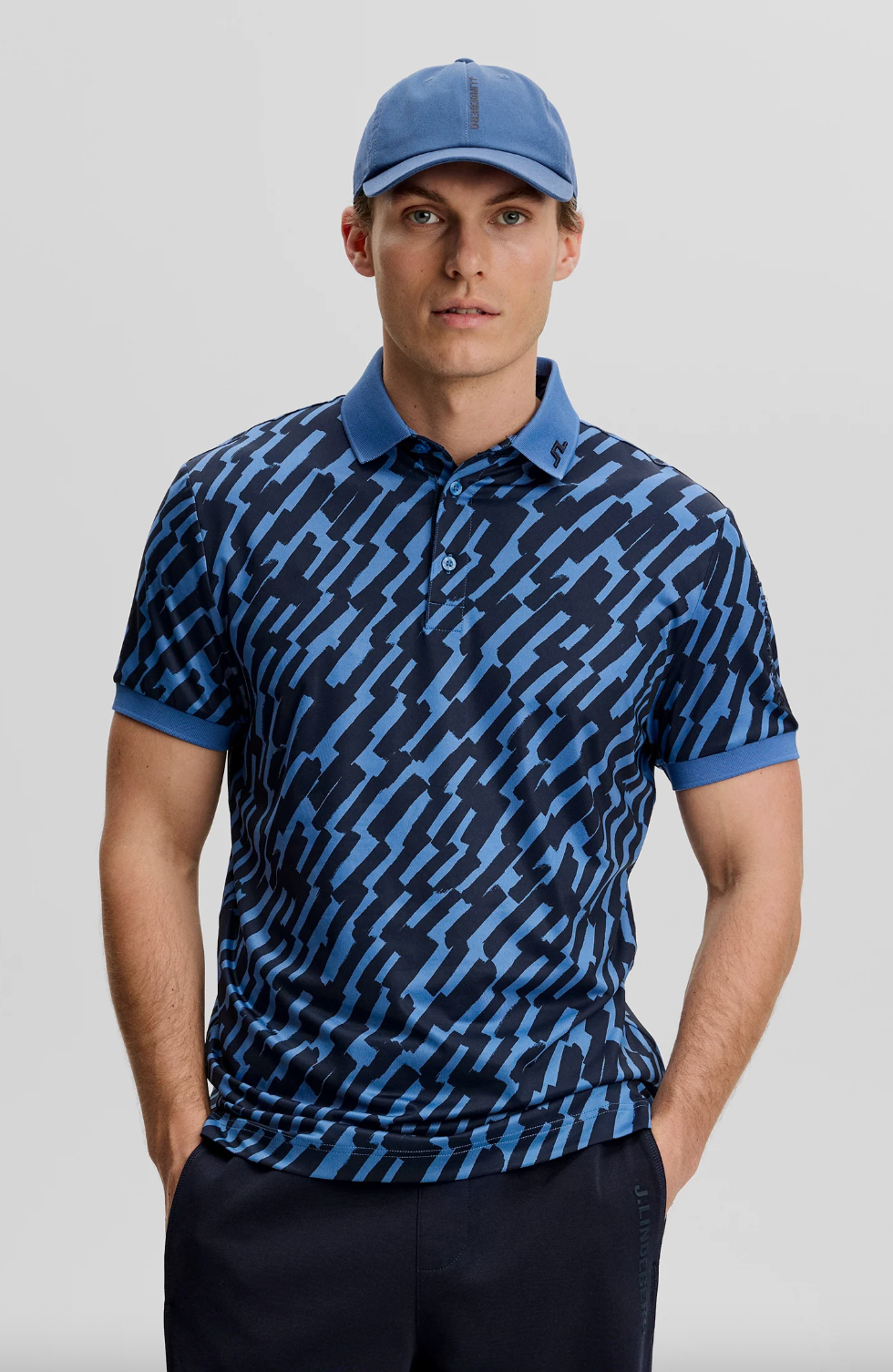 J. Lindeberg Tour Tech Print Polo