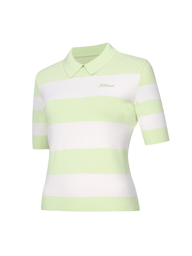 Titleist Women COLOR BLOCK POLO SWEATER