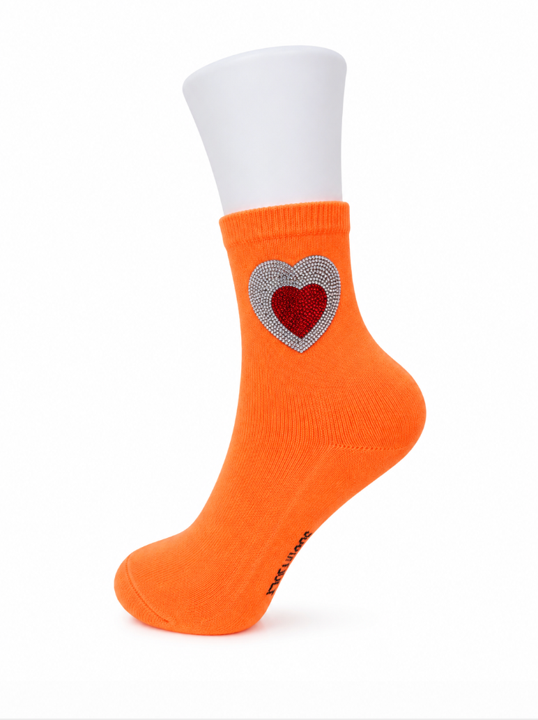 On The Green Golf Sports Socks (Heart)