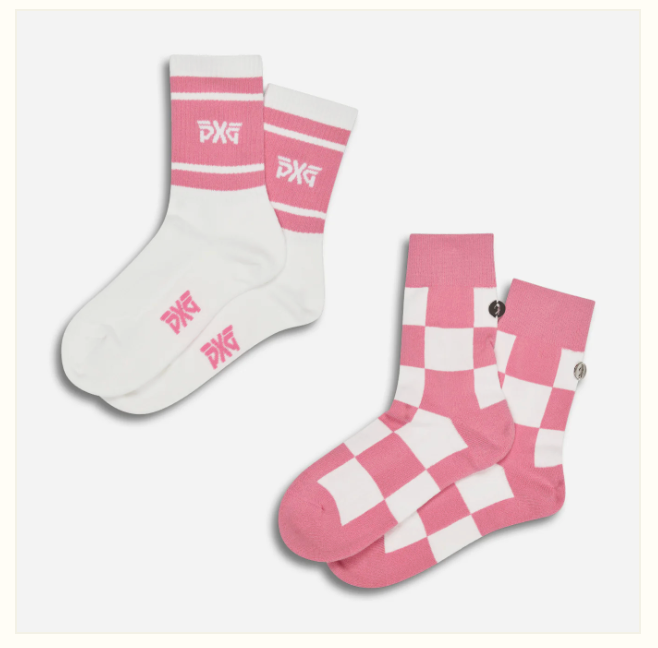 PXG Women's 2-Pack Crew Socks