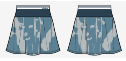 Lily Ink Wash Skirt