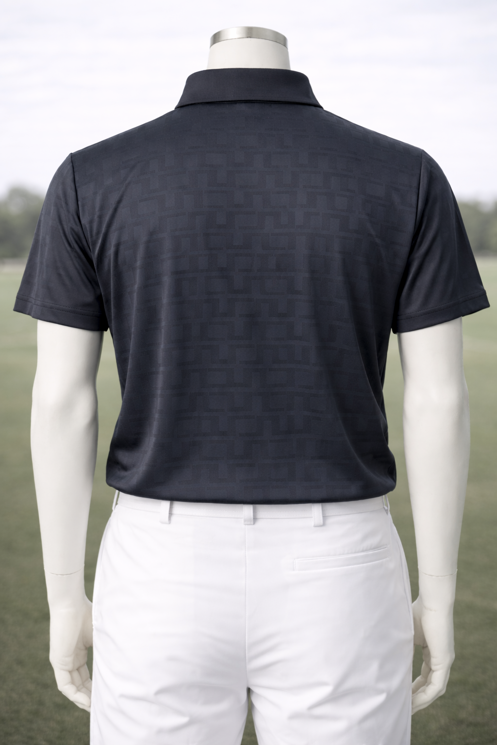 J.Lindeberg Peat Polo - Navy Medium