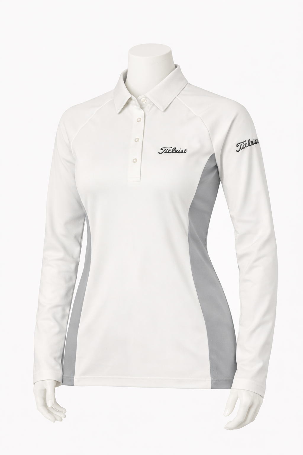 Titleist Stretch Long Sleeve - White Small