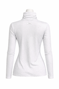 Titleist All-Over Logo Stretch Top - White Medium