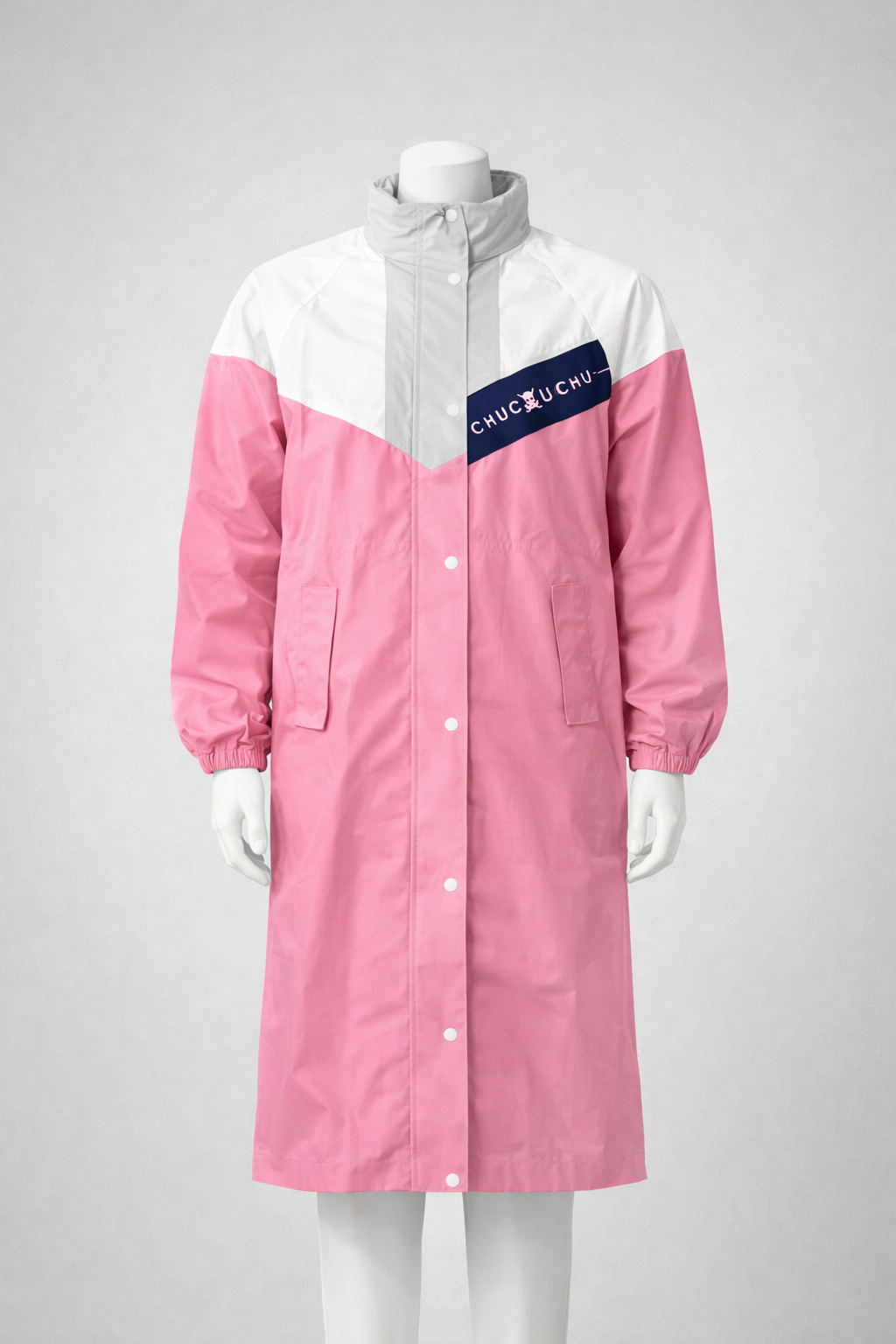 CHUCUCHU RAIN JACKET -Pink Medium