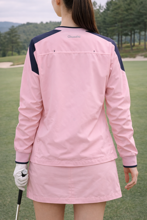 CHUCUCHU PULLOVER WINDBREAKER - Pink XSmall