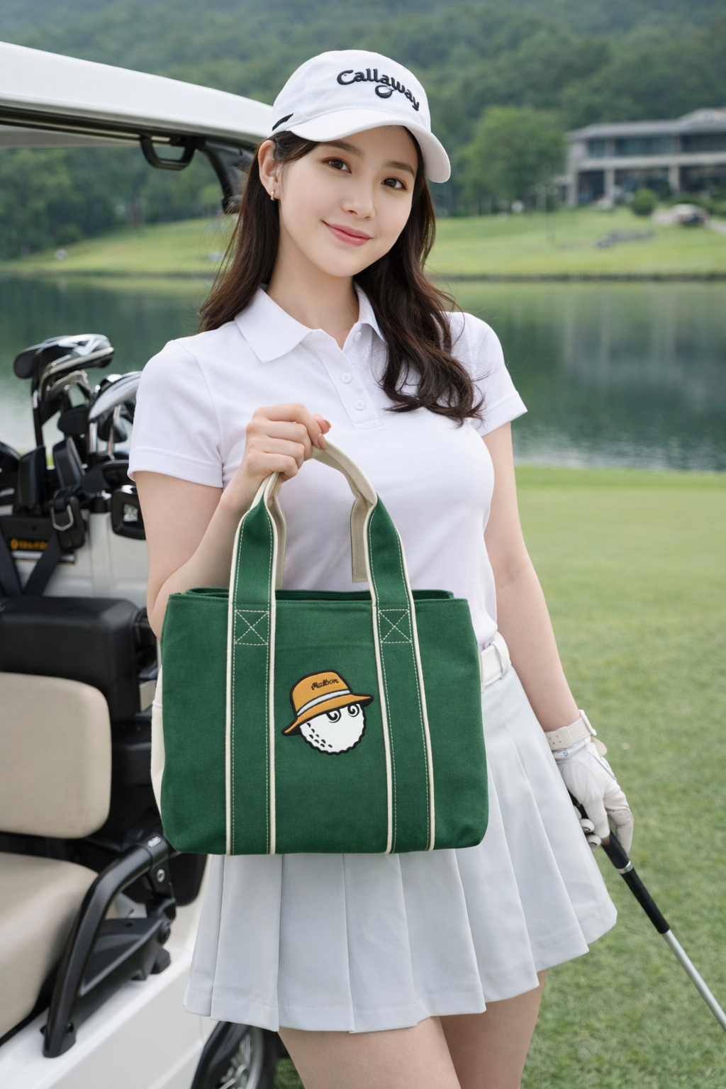 Malbon Oxford Tote Bag - Green