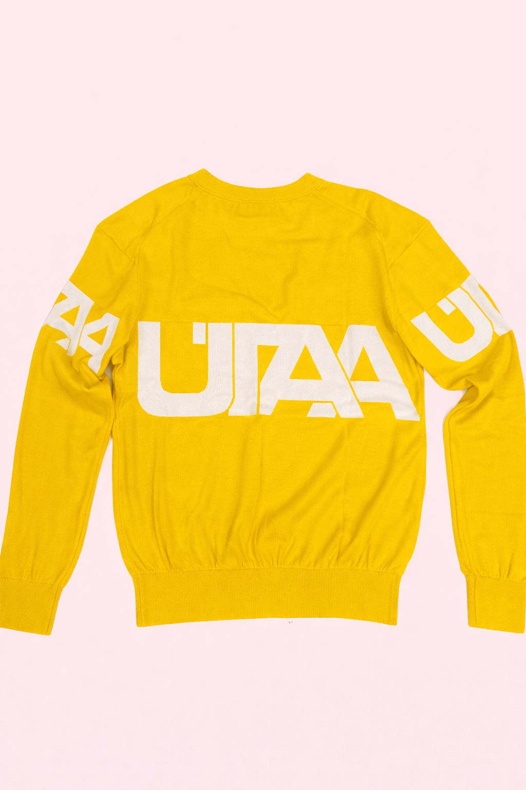 UTAA Midday Academic Cardigan - Yellow Small