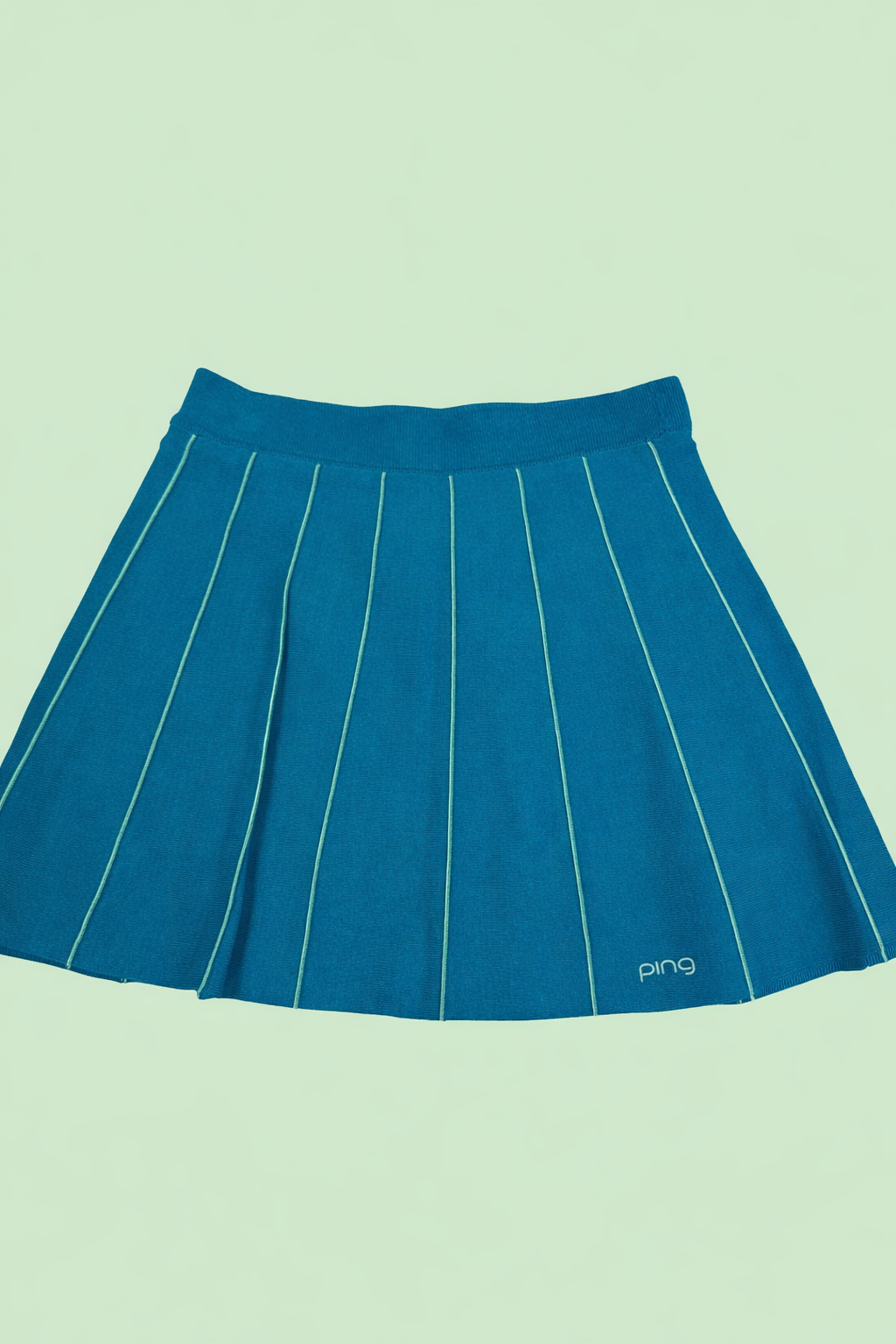 Ping Line Pleated Culottes - Turquoise 70