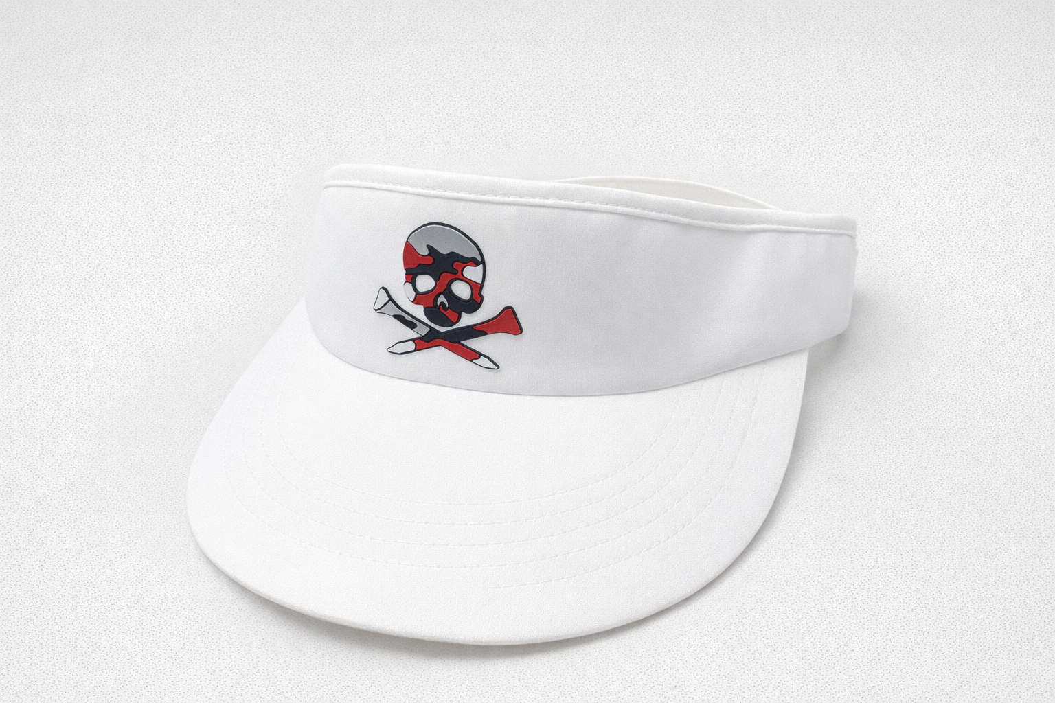 G/Fore Camo Skull Visor - White OSFA