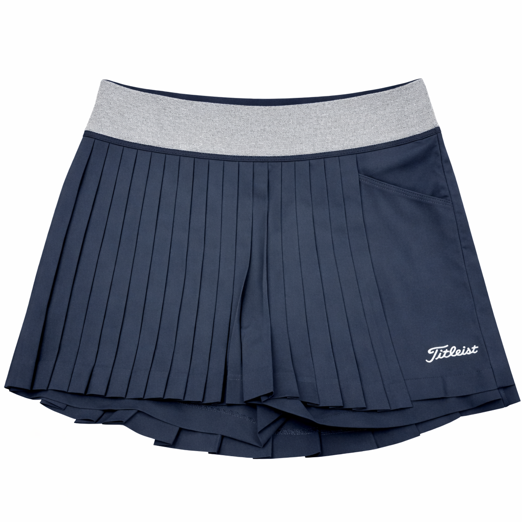 Titleiest Pleated Band Skirt - Navy 67