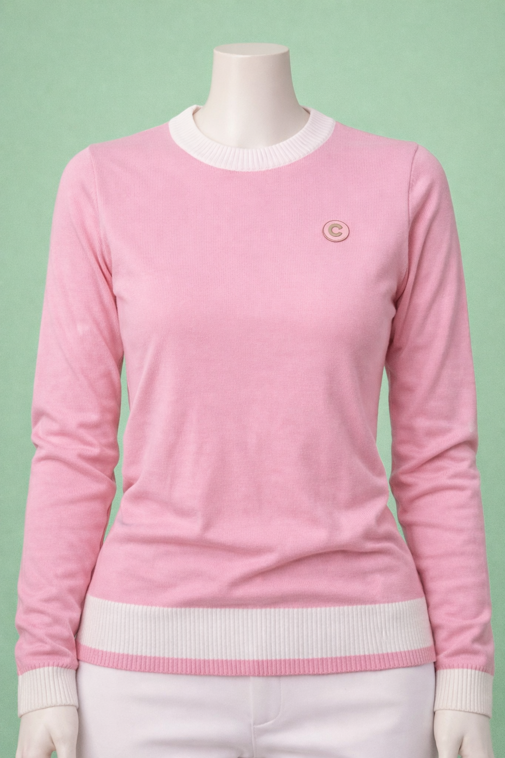 CHUCUCHU Round Knit - Pink Medium