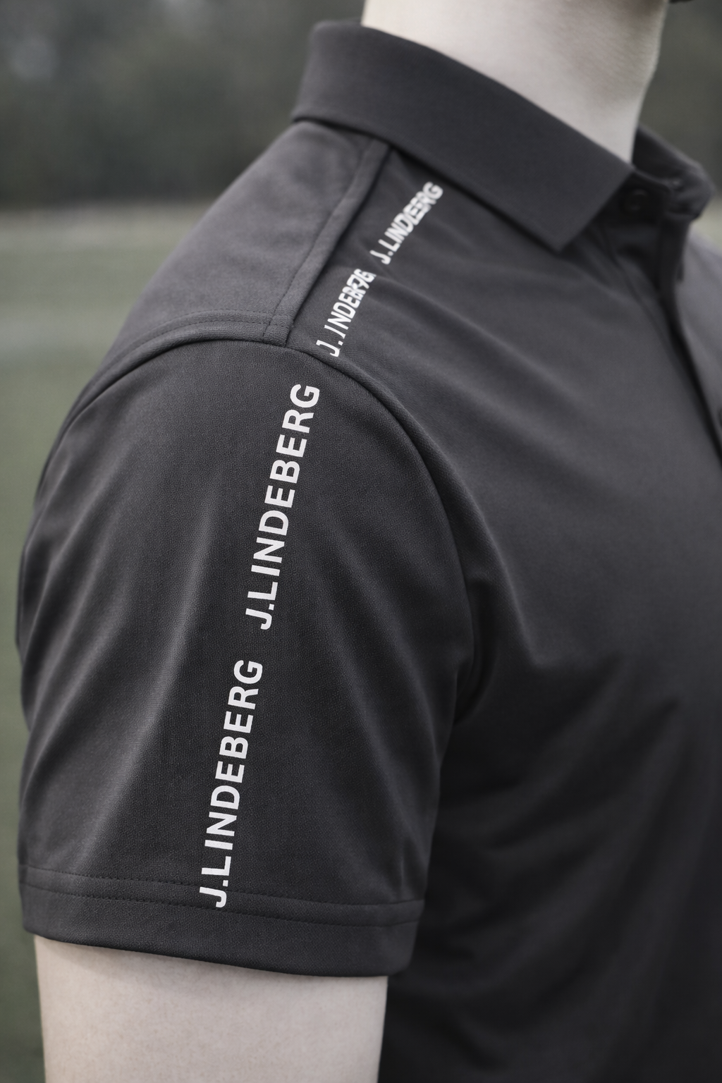 J.Lindeberg Pontus Polo - Navy Medium