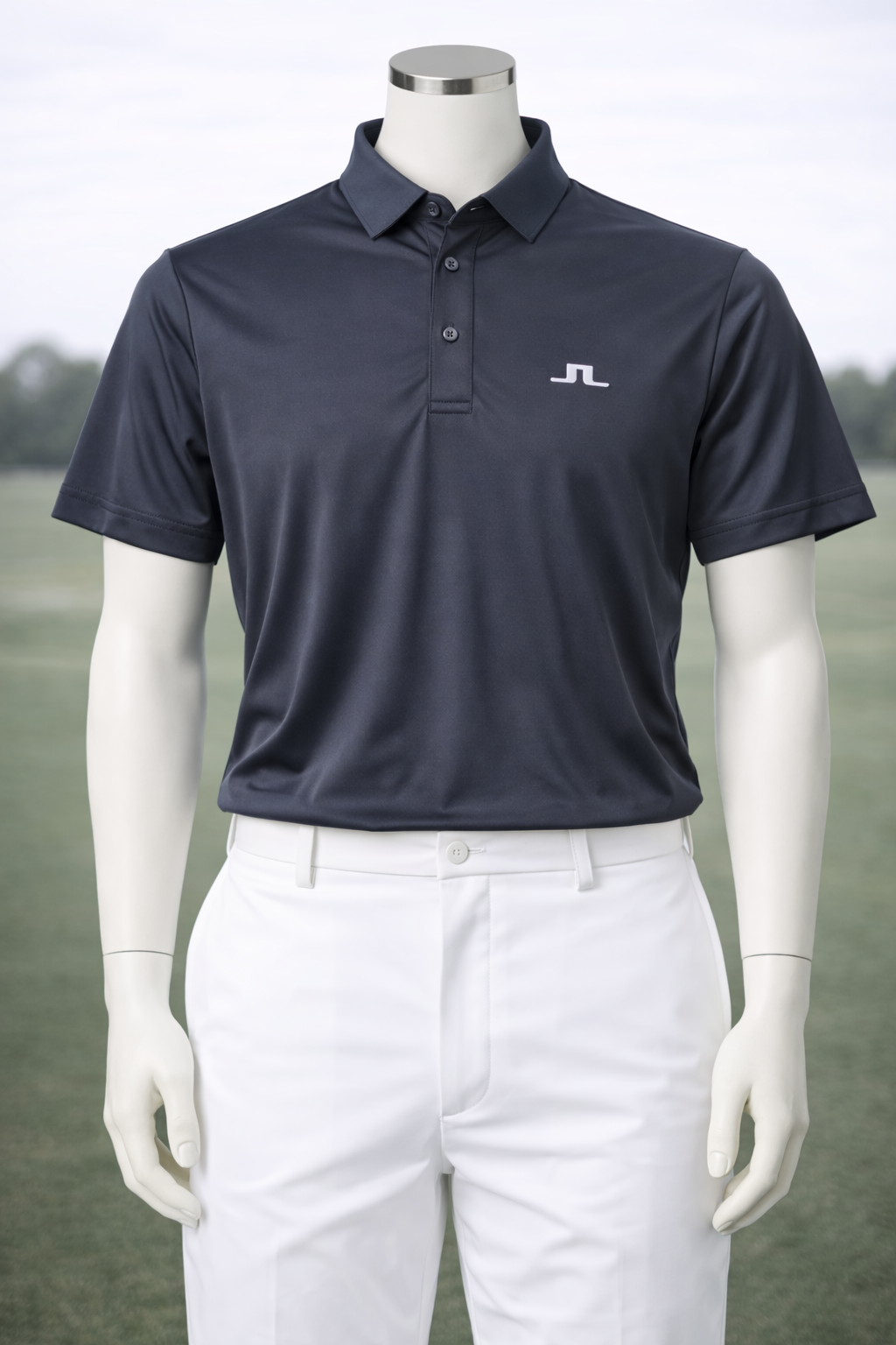 J.Lindeberg Peat Polo - Navy Medium