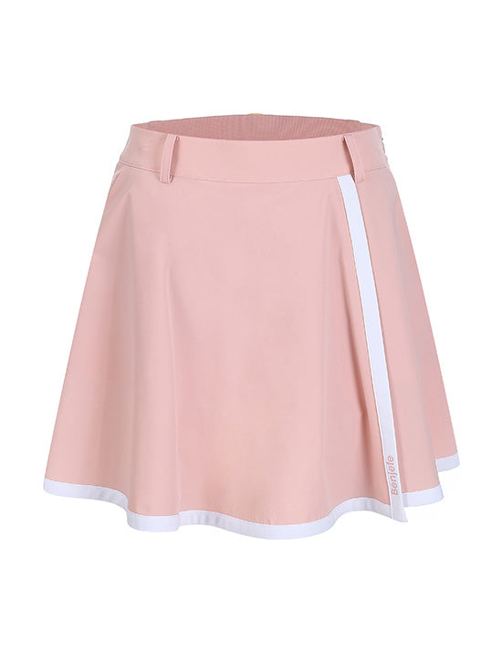 Benjefe Color-Block Culottes - Pink 67